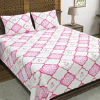 Hand Block Printed Cotton Bedsheet