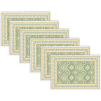 Indigo Block Print Dining Placemats