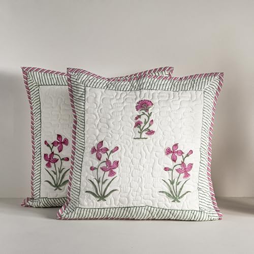 Jaipuri Hand Block Print Cushion Covers