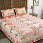 Hand Block Printed Cotton Bedsheet