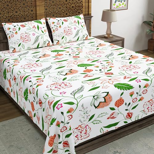 Hand Block Printed Cotton Bedsheet