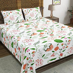 Hand Block Printed Cotton Bedsheet