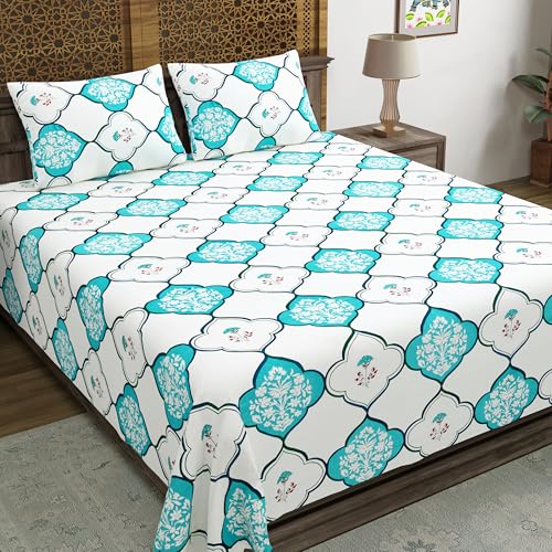 Hand Block Printed Cotton Bedsheet