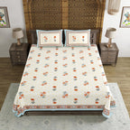 Hand Block Printed Cotton Bedsheet