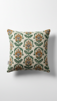 Cotton Cushion Cover Indigo Motif