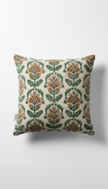 Cotton Cushion Cover Indigo Motif