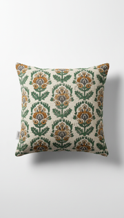 Cotton Cushion Cover Indigo Motif